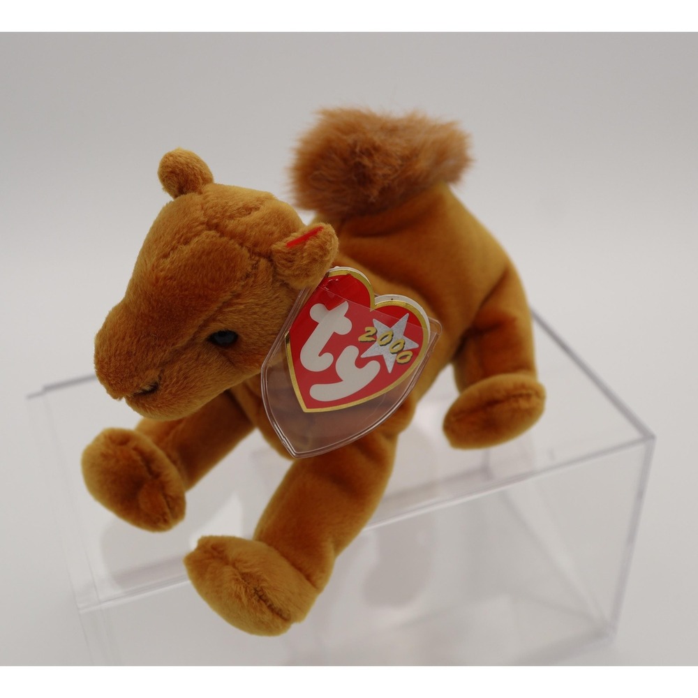 Ty 2000 Beanie Baby Niles the Camel in Showcase Box Vintage